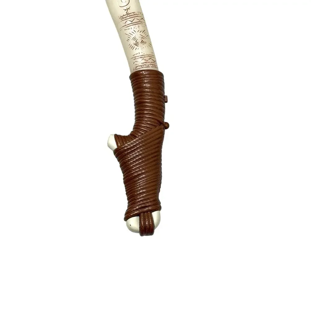 Disney Moana Maui Fish Hook Costume Accessory - Brown & White Tribal Staff